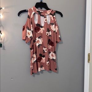 Rose printed shirt